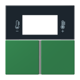 JUNG Taste 3t Schalter ver_fon mt LC 4093 TSA 219 f.Bussystem