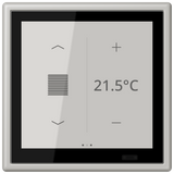 JUNG Bedienelement KNX Kst gri_cla_31 UP LC 459 D 1S 205 6Bet man.SollwVerst