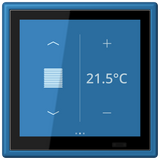 JUNG Bedienelement KNX Kst ble_cer_31 UP LC 459 D 1S 211 6Bet man.SollwVerst