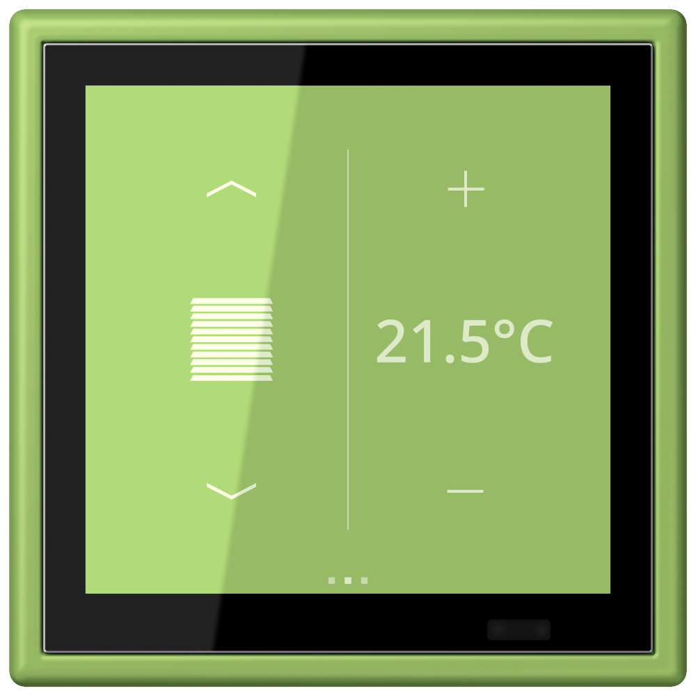 JUNG Bedienelement KNX Kst ver_31 UP LC 459 D 1S 220 6Bet man.SollwVerst