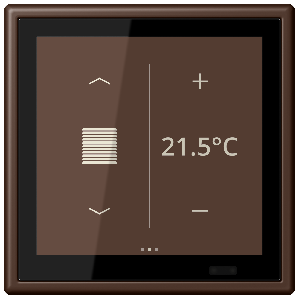 JUNG Bedienelement KNX Kst ter_d'o_31 UP LC 459 D 1S 239 6Bet man.SollwVerst