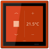JUNG Bedienelement KNX Kst rou_ver_59 UP LC 459 D 1S 244 6Bet man.SollwVerst