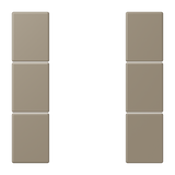 JUNG Taste 3t Schalter omb_nat_moy mt LC 503 TSA 242 f.Bussystem