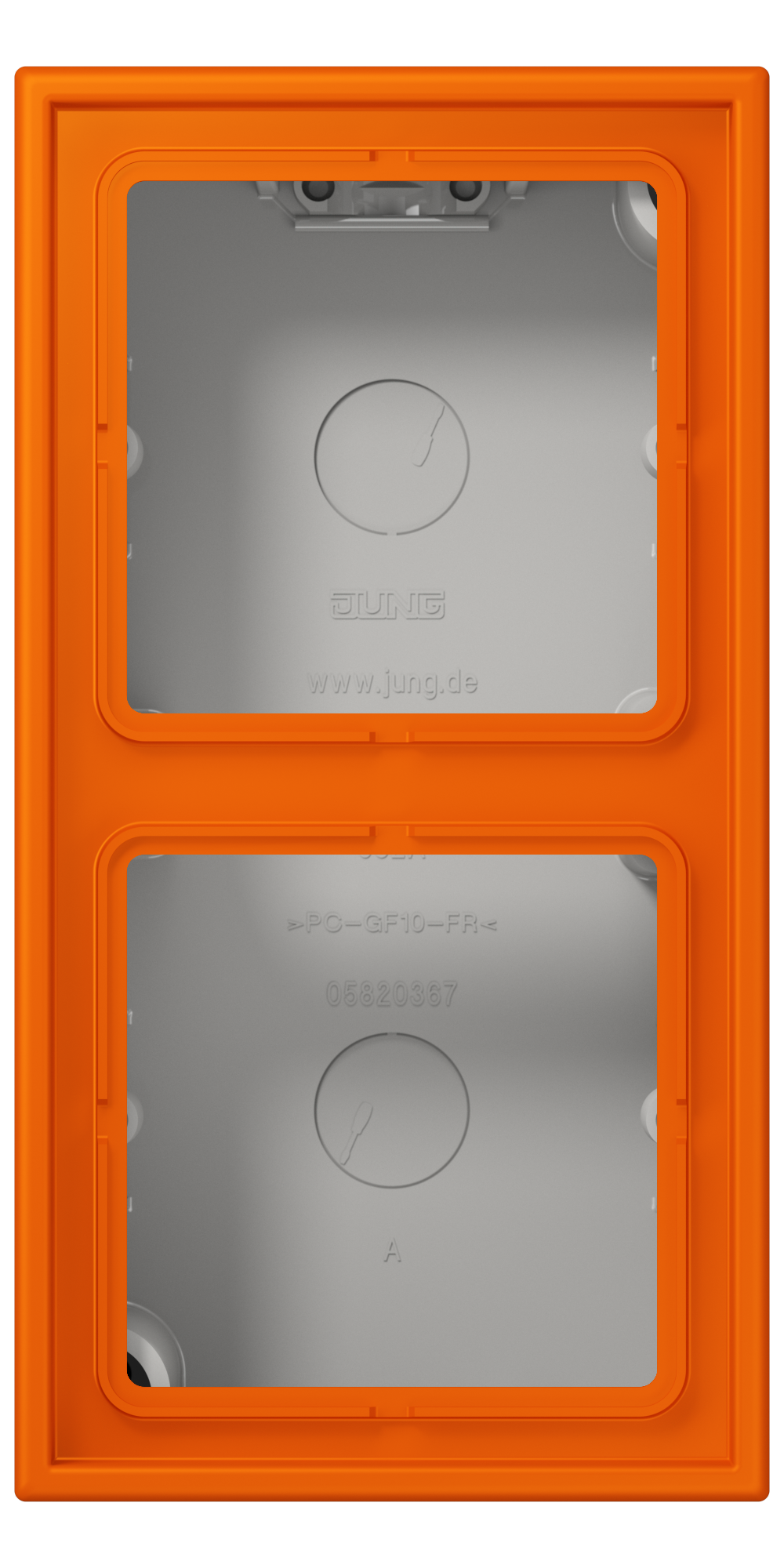 JUNG Gehäuse AP 2f Kst or mt AP-Geh IP2X LC 582 A 224
