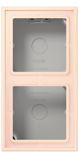JUNG Gehäuse AP 2f Kst or mt AP-Geh IP2X LC 582 A 226