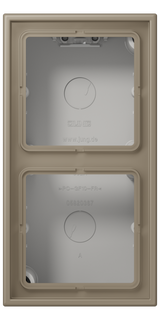 JUNG Gehäuse AP 2f Kst omb_nat_moy mt LC 582 A 242 AP-Geh IP2X