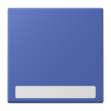 JUNG Wippe Schalter ble_out_31 mt BSF LC 990 NA 206 Textfeld f.Bussystem
