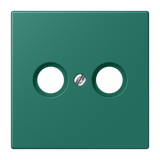 JUNG Zentralplatte Ant.dose ver_ang LC 990 TV 216 Schraubbef