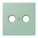 JUNG Zentralplatte Ant.dose ver_ang_cla LC 990 TV 217 Schraubbef