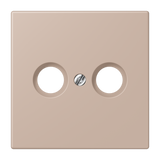 JUNG Zentralplatte Ant.dose omb_bru_cla LC 990 TV 240 Schraubbef