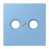 JUNG Zentralplatte Ant.dose ble_cer_59 LC 990 TV 256 Schraubbef