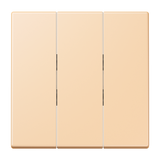 JUNG Wippe 3t Schalter ocre mt LC 993 BF 223 f.Bussystem