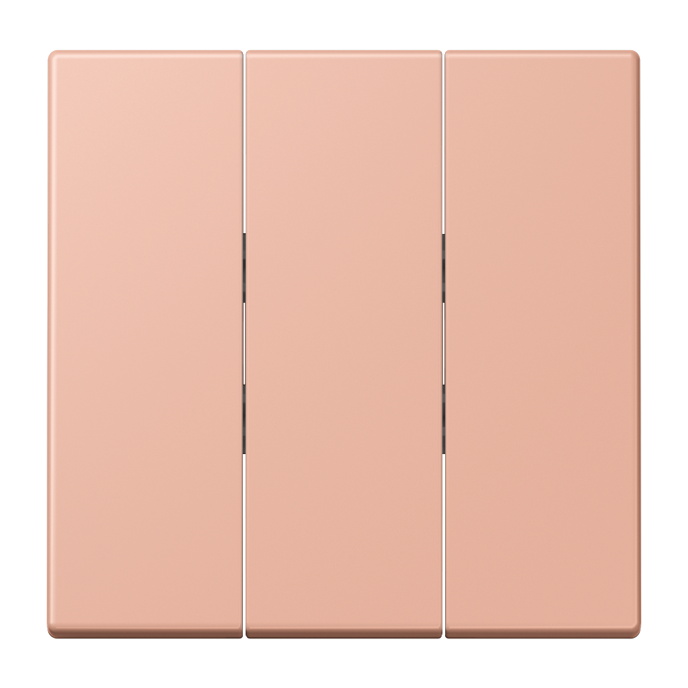 JUNG Wippe 3t Schalter ros_cla mt LC 993 BF 231 f.Bussystem