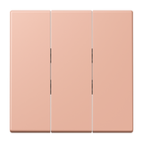 JUNG Wippe 3t Schalter ros_cla mt LC 993 BF 231 f.Bussystem