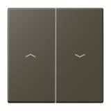 JUNG Wippe_2t Jalousie omb_bru_cla mt LC 995 P 241 Pfeile f.Bussystem