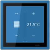 JUNG Bedienelement KNX Kst ble_cer_31 UP LCZ 459 BF D 1S 211 6Bet man.SollwVerst