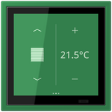 JUNG Bedienelement KNX Kst ver_fon UP LCZ 459 BF D 1S 219 6Bet man.SollwVerst