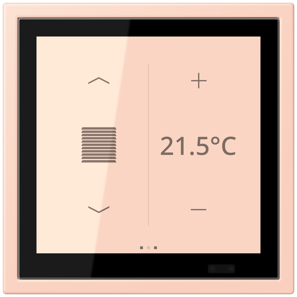 JUNG Bedienelement KNX Kst l'ocr_rou_cla LCZ 459 BF D 1S 234 UP 6Bet Status-LED