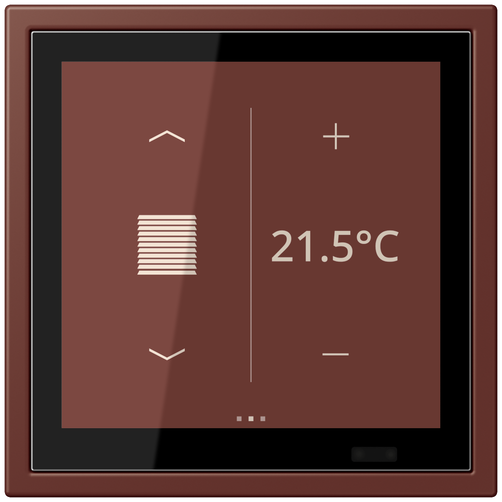 JUNG Bedienelement KNX Kst ter_sie_31 UP LCZ 459 BF D 1S 235 6Bet man.SollwVerst