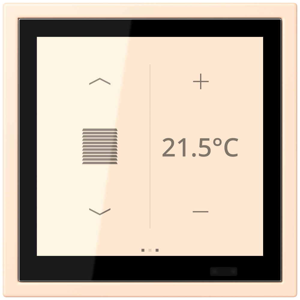 JUNG Bedienelement KNX Kst ter_sie_pal LCZ 459 BF D 1S 238 UP 6Bet Status-LED
