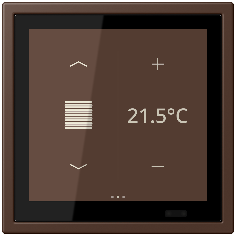 JUNG Bedienelement KNX Kst ter_d'o_31 UP LCZ 459 BF D 1S 239 6Bet man.SollwVerst