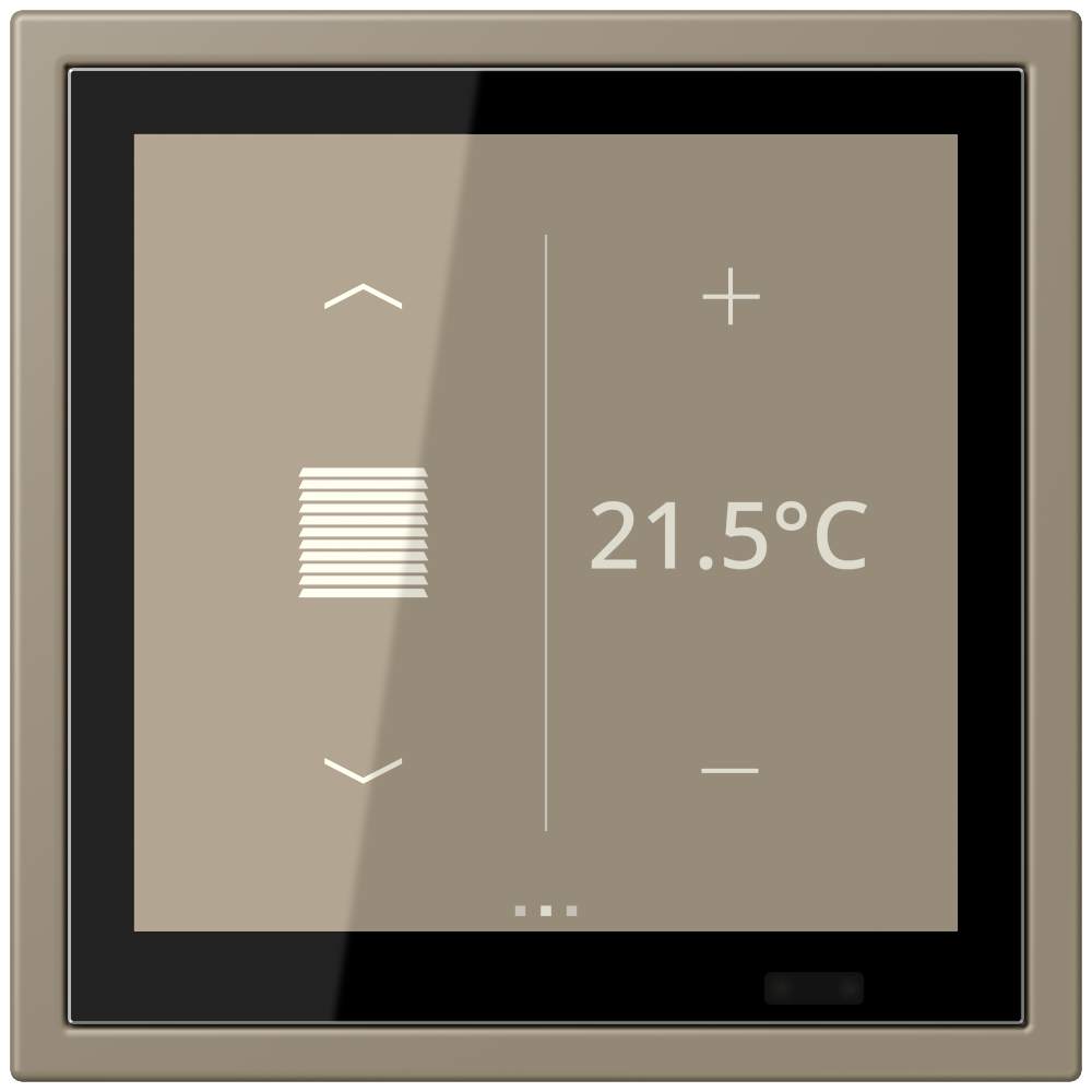 JUNG Bedienelement KNX Kst omb_nat_moy LCZ 459 BF D 1S 242 UP 6Bet Status-LED
