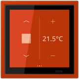 JUNG Bedienelement KNX Kst rou_ver_59 UP LCZ 459 BF D 1S 244 6Bet man.SollwVerst