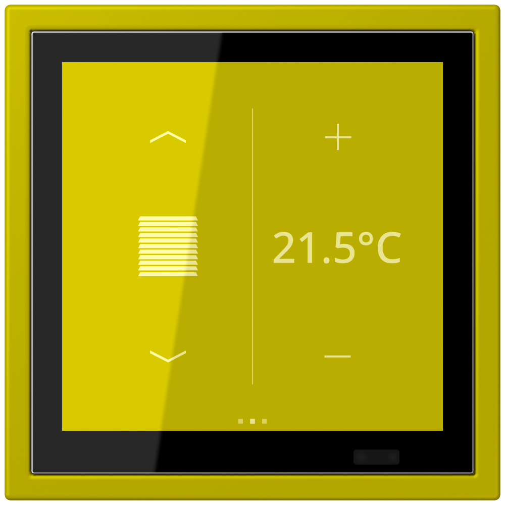 JUNG Bedienelement KNX Kst ver_oli_vif LCZ 459 BF D 1S 249 UP 6Bet Status-LED
