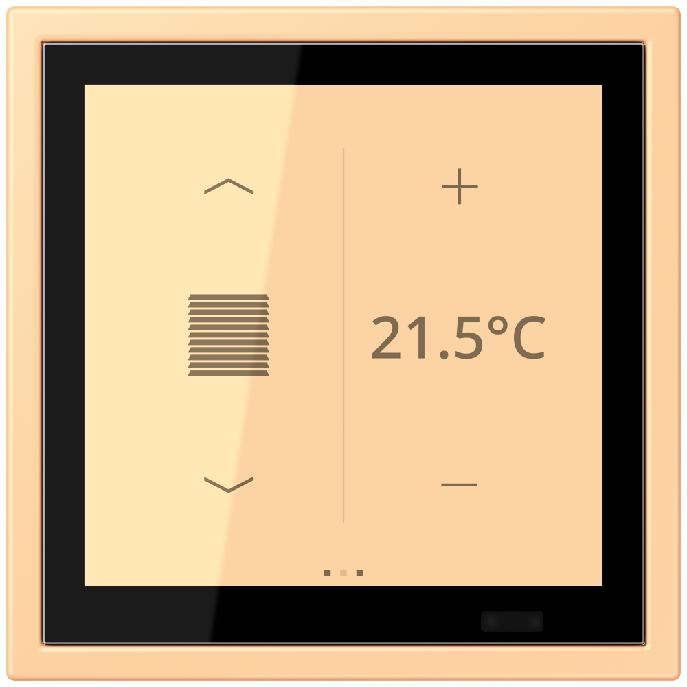 JUNG Bedienelement KNX Kst ter_sie_59 UP LCZ 459 BF D 1S 258 6Bet man.SollwVerst