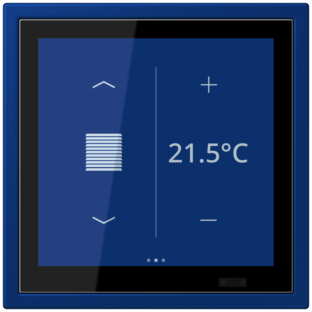 JUNG Bedienelement KNX Kst ble_out_fon LCZ 459 BF D 1S 261 UP 6Bet Status-LED