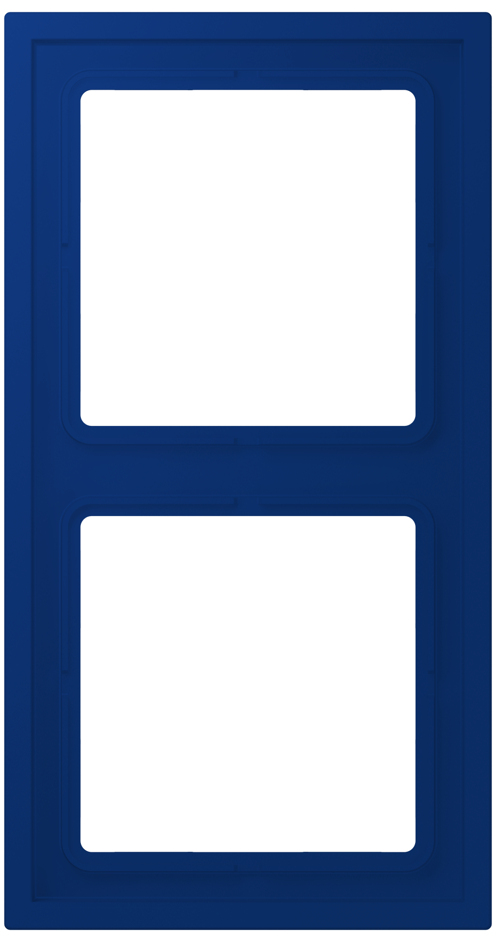 JUNG Einbaurahmen 2f ble_out_fon mt Kst LCZ 982 BF 261 f.GEB-K