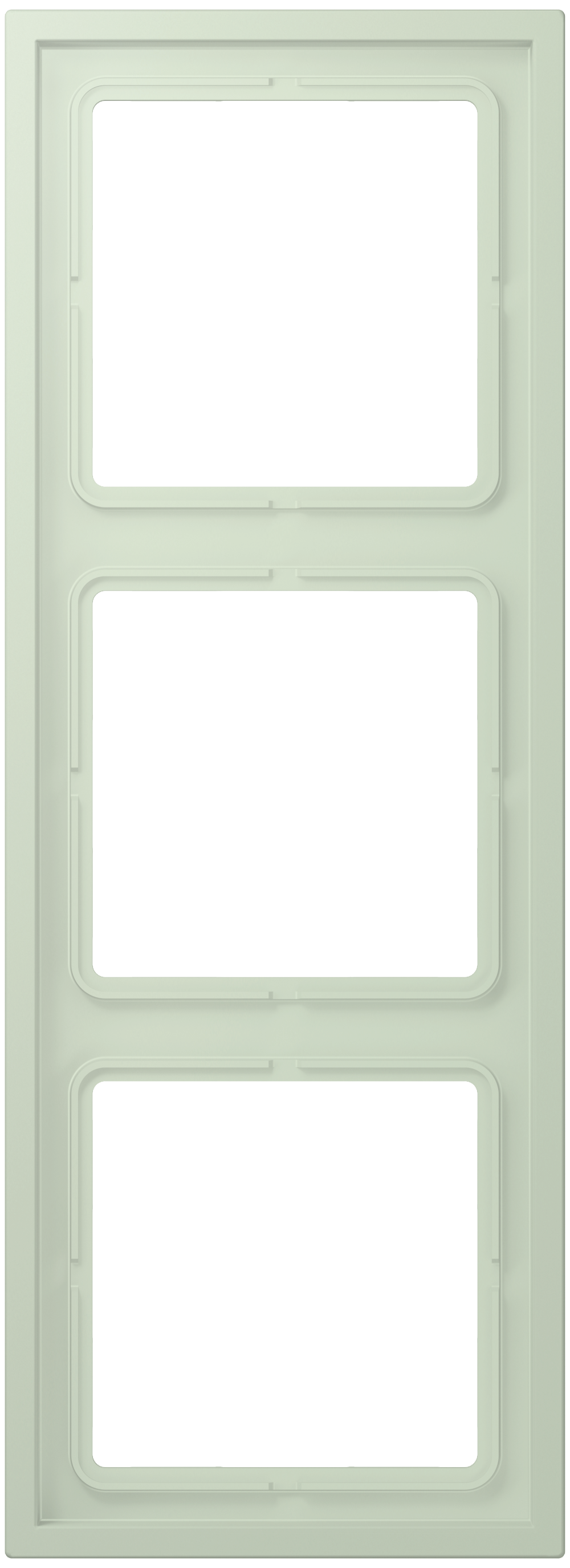 JUNG Einbaurahmen 3f ver_ang_pal mt Kst LCZ 983 BF 218 f.GEB-K