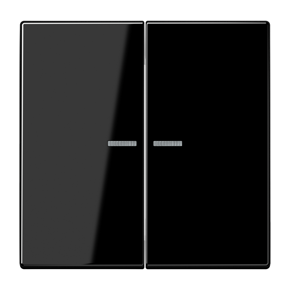 JUNG Wippe Serien Schalter sw glz LS 102 KO5 SW f.Bussystem