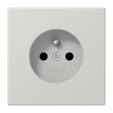 JUNG Steckdose 1f lgr glz UP Schutzk LS 1520 FKI LG IP20 vert