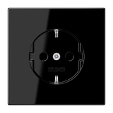 JUNG Steckdose 1f sw glz UP m.BS IP20 LS 1520 KI SW vert