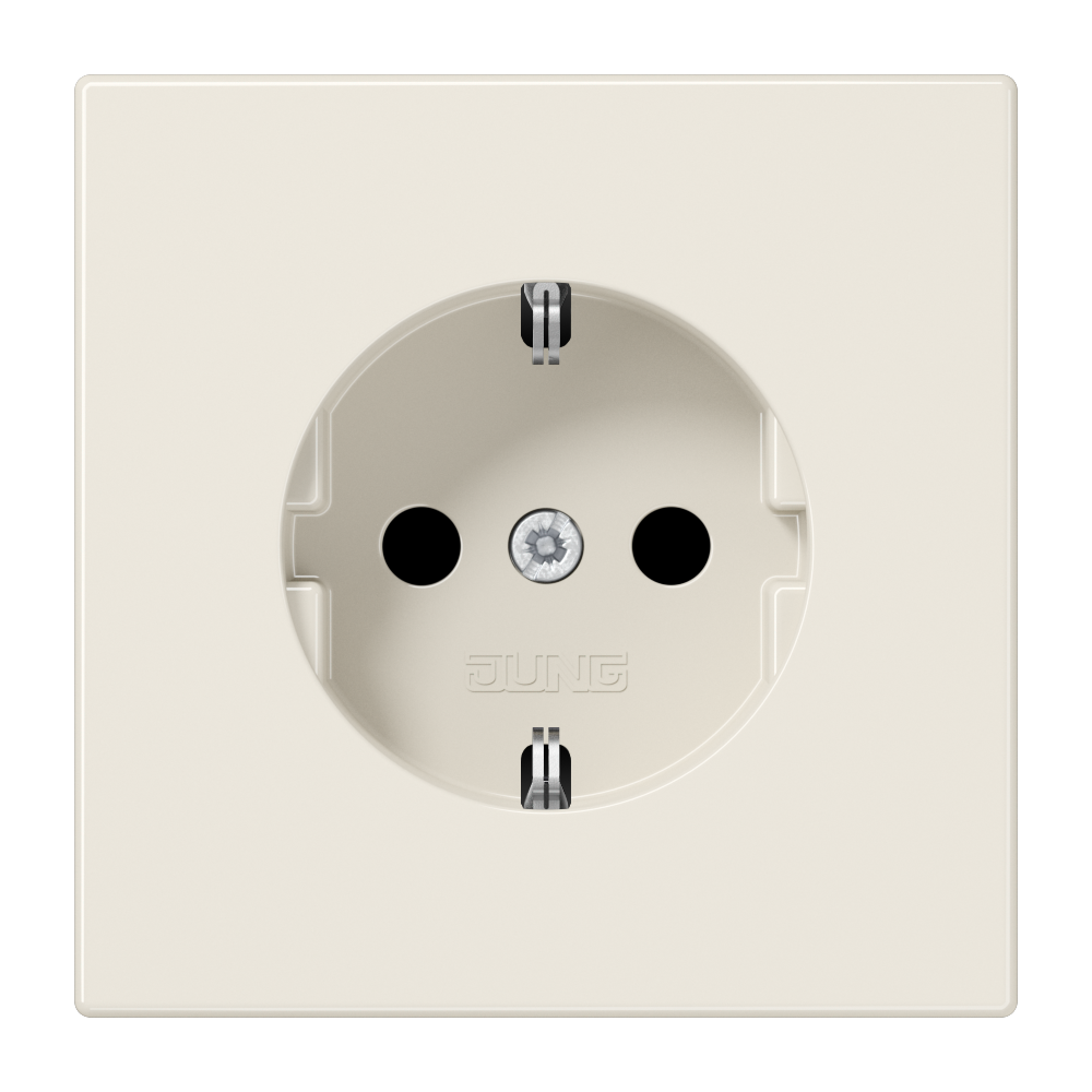 JUNG Steckdose 1f ws glz UP IP20 vert LS 1520 N