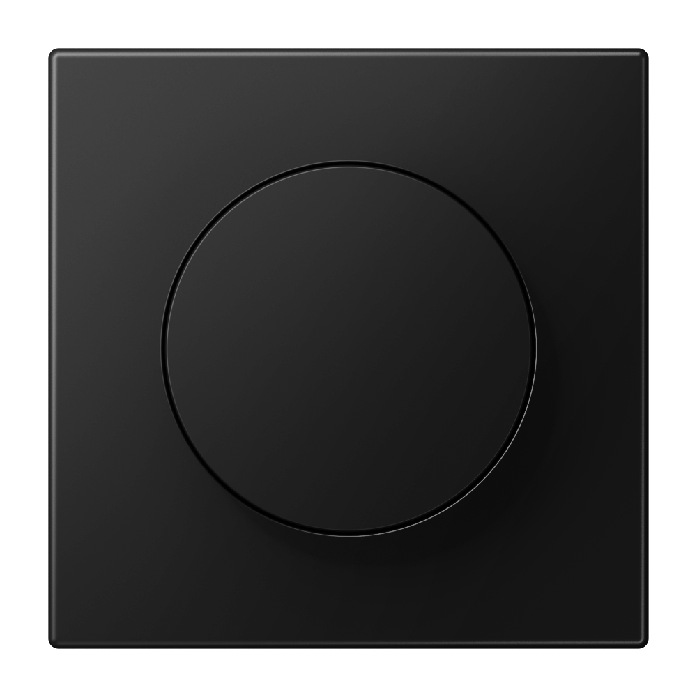 JUNG Abdeckung Symbol Dimmer gra-sw mt LS 1740 SWM