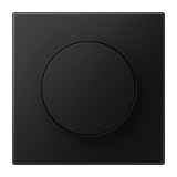 JUNG Abdeckung Symbol Dimmer gra-sw mt LS 1740 SWM
