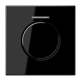 JUNG Drehknopf Symbol Dimmer sw glz LS 1940 KO5 SW