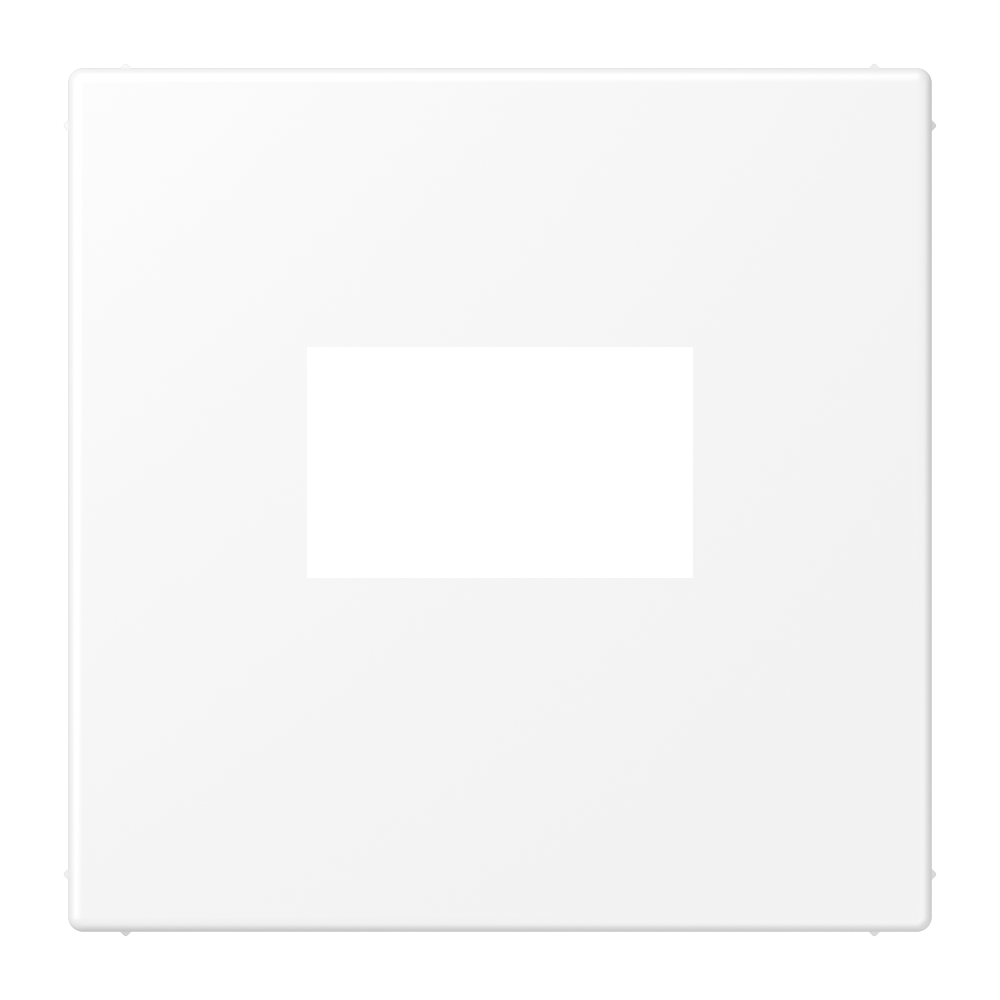 JUNG Abdeckung USB ws LS 1969 USB WWM ohne Beschriftungsfeld