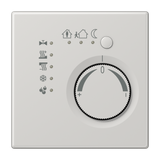JUNG Raumtemperaturregler UP KNX lgr glz LS 2178 TS LG Bedienelement LED