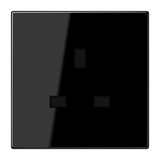JUNG Steckdose 1f sw glz UP m.BS BS IP20 LS 3521 SW vert