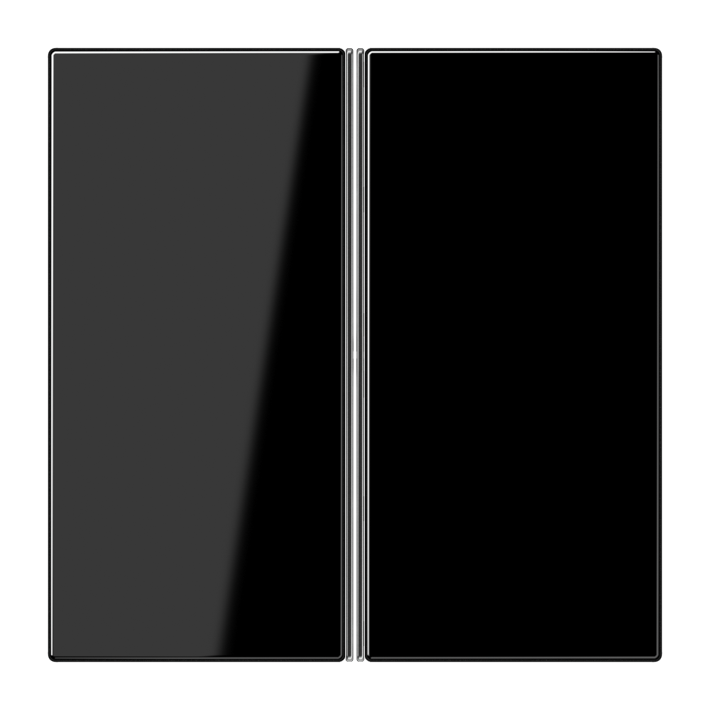 JUNG Wippe Serien Schalter sw glz LS 402 TSA SW f.Bussystem