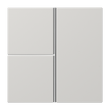 JUNG Taste 3t Schalter lgr glz LS 403 TSA LG f.Bussystem
