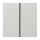 JUNG Taste_4t Schalter lgr glz LS 404 TSA LG f.Bussystem