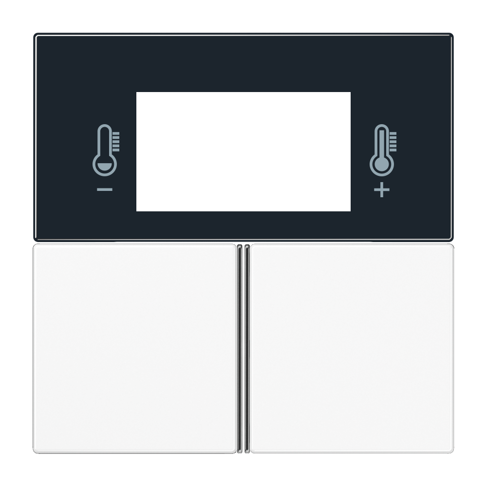 JUNG Taste 3t Schalter aws glz LS 4093 TSA WW f.Bussystem