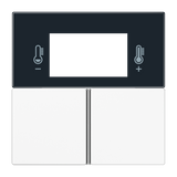 JUNG Taste 3t Schalter aws glz LS 4093 TSA WW f.Bussystem
