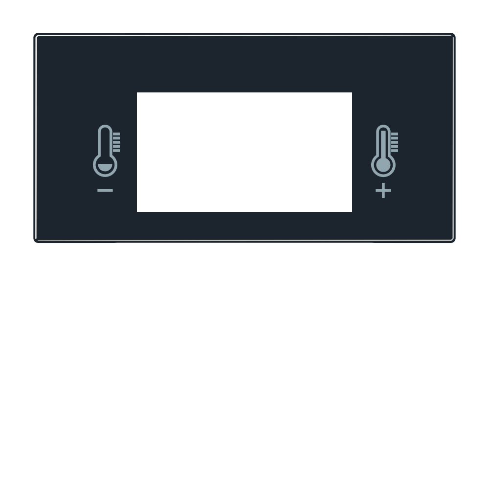 JUNG Display KNX UP sw LS 409 T