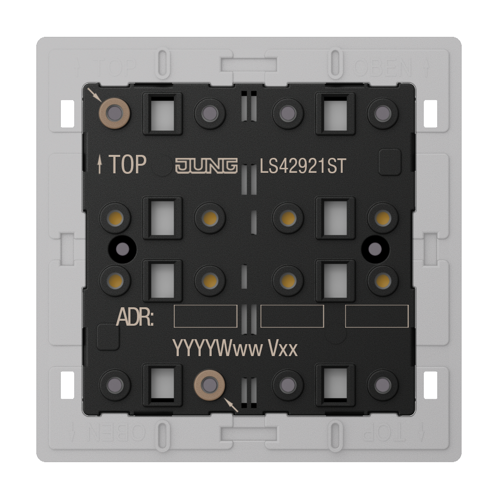 JUNG Tastsensor KNX UP 4pkt inkl.Ankoppl LS 4292 1ST LED