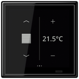 JUNG Bedienelement KNX Kst sw UP LS 459 D 1S SW man.SollwVerst